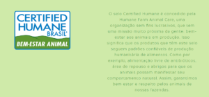 Sadia Bio: Selo Certified Humane