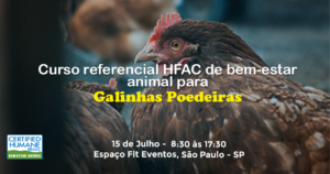 Certified Humane realiza primeiro curso de bem-estar animal para galinhas poedeiras.
