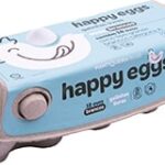 Ovos Brancos Happy Eggs® – 10 unidades