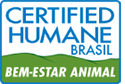 logo Certified Humane Brasil - Bem-estar animal